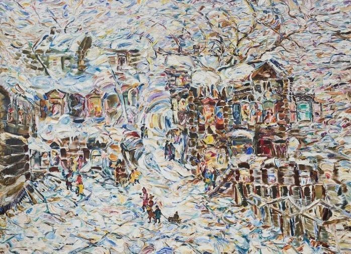 В Иркутске открылась выставка сибирских художников «Палитра сибирской зимы»